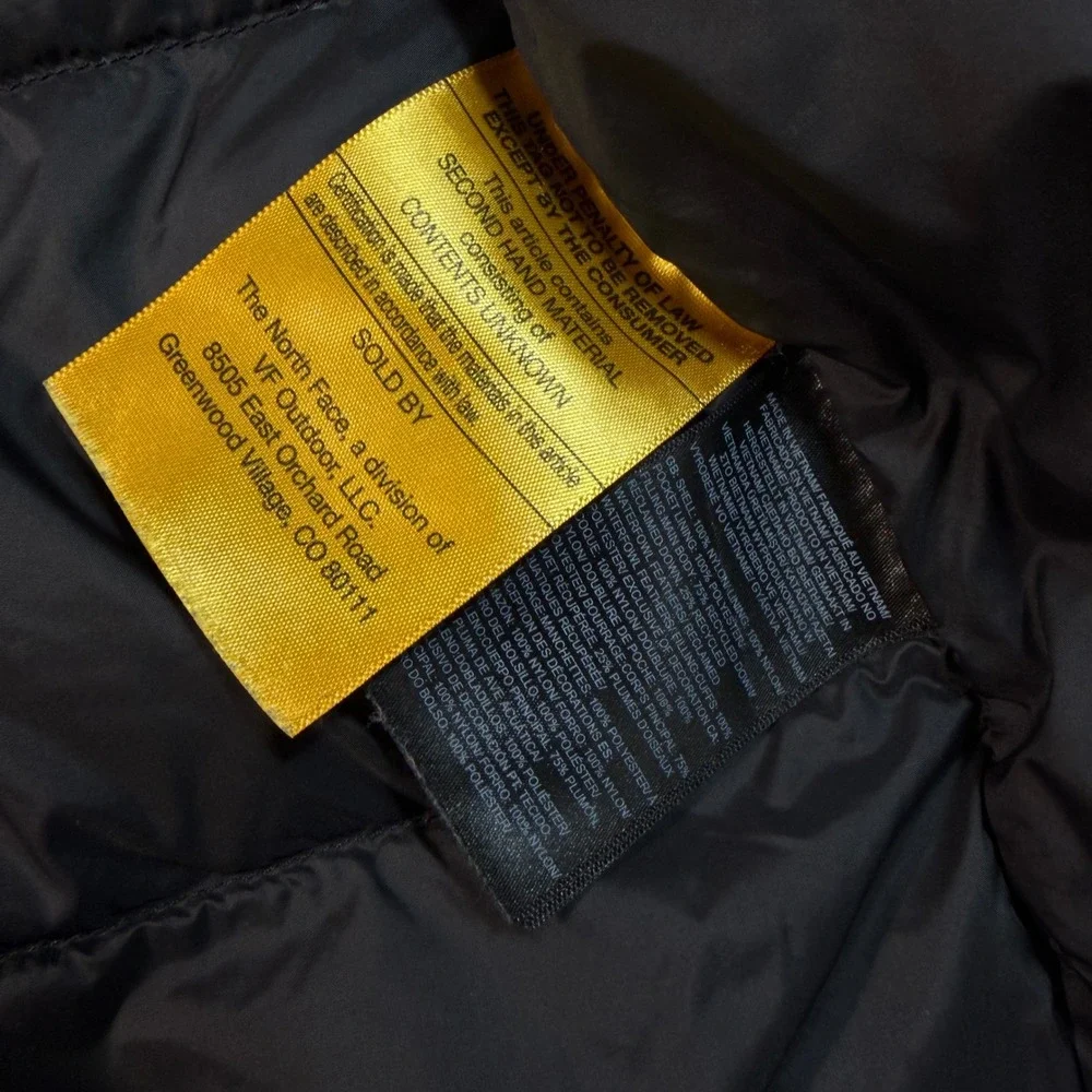 The North Face Men's Large Hydrenalite Down 600 Fill Puffer Jacket Hooded Black
